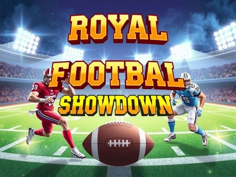 Royal Football Showdown Game Banner